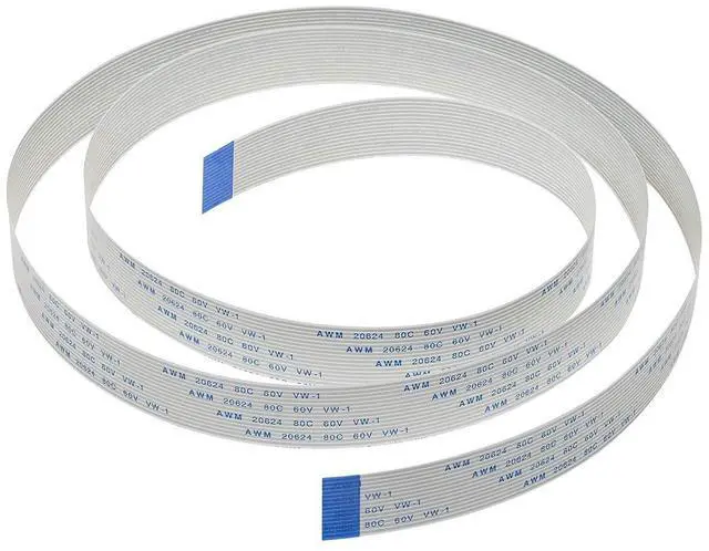 Main image of Pi Camera Cable, Octoprint Octopi Webcam, Monitor 3D Printer, 3.28FT/100CM Long Extension Flex Ribbon Cable for Raspberry Pi