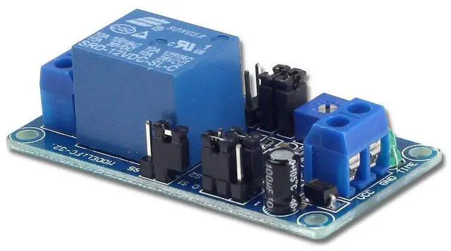 Alt view image 4 of 7 - DC 12V Time Delay Relay Module for Smart Home, Tachograph, GPS, PLC Control, Industrial Control, Electronic Experiment, Arduino Robot (Pack of 5)