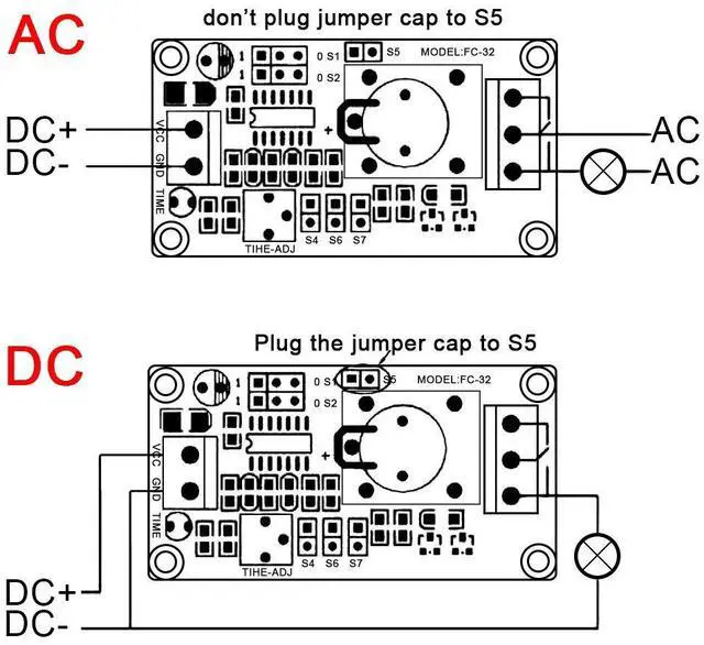 Alt view image 2 of 7 - DC 12V Time Delay Relay Module for Smart Home, Tachograph, GPS, PLC Control, Industrial Control, Electronic Experiment, Arduino Robot (Pack of 5)