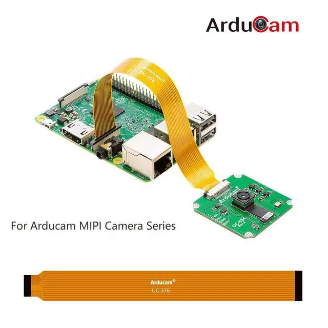 Alt view image 5 of 5 - for Raspberry Pi Zero Camera Cable Set, 1.5" 2.87" 5.9" Ribbon Flex Extension Cables for Pi Zero&W, Pack of 3