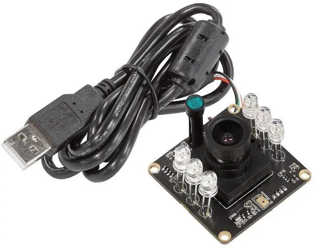 Main image of 1080P USB Camera, Day & Night Vision Webcam for Computer, 2MP Automatic IR-Cut Switching All-Day Image Infrared Camera USB2.0 for Windows, Linux, Android and Mac OS
