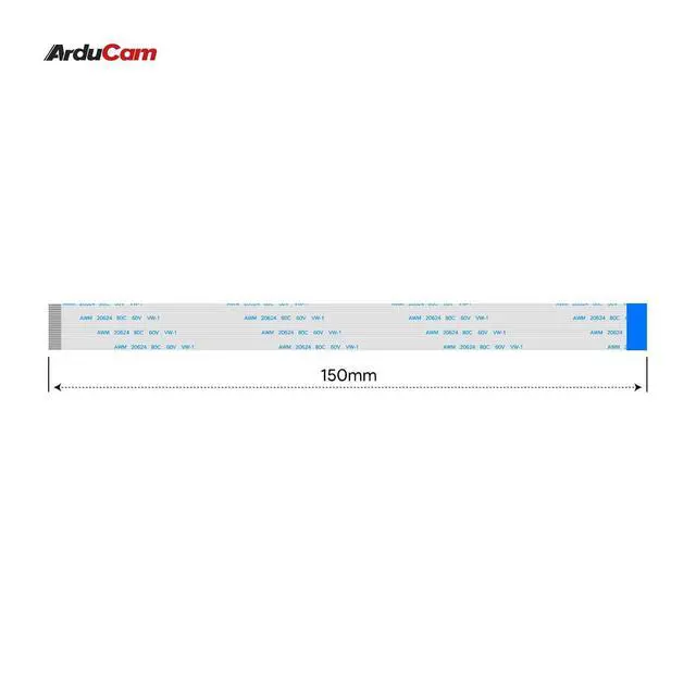 Alt view image 4 of 7 - for Raspberry Pi Camera Cable, 2 Pack 15cm 22pin to 22pin, 0.5mm Pitch Interface, FFC Ribbon Flexible Flat Cable for Raspberry Pi Module Camera