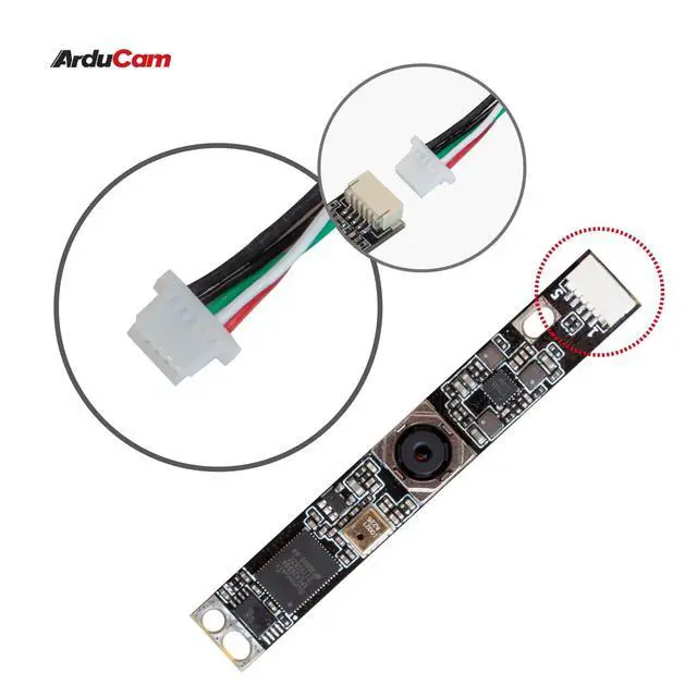 Alt view image 4 of 5 - 8MP Autofocus USB Camera, IMX179 Lightburn Camera with Microphone, Ultra HD Embedded Webcam for PC and Raspberry Pi, Compatible with Linux, Windows, and Mac OS