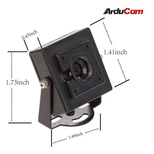 Alt view image 3 of 6 - 16MP Autofocus USB Camera with Mini Metal Case, 1/2.8" IMX298 Mini UVC USB2.0 4K Video Webcam with Microphone, 3.3ft/1m Cable for Windows, Linux, Android, and Mac OS