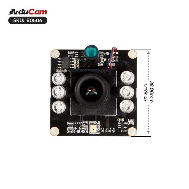 Alt view image 2 of 7 - 1080P USB Camera, Day & Night Vision Webcam for Computer, 2MP Automatic IR-Cut Switching All-Day Image Infrared Camera USB2.0 for Windows, Linux, Android and Mac OS
