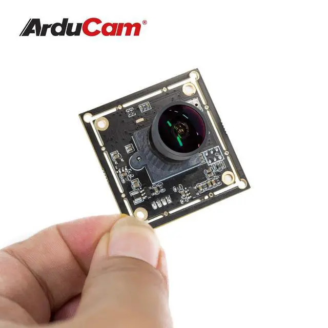 Alt view image 4 of 6 - 1080P Low Light WDR Ultra Wide Angle USB Camera Module for Computer, 2MP CMOS IMX291 160 Degree Fisheye Mini UVC USB2.0 Webcam Board with Microphone, 3.3ft Cable for Windows Linux Mac OS
