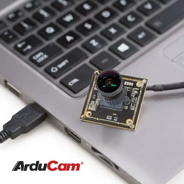 Alt view image 5 of 6 - 1080P Low Light WDR Ultra Wide Angle USB Camera Module for Computer, 2MP CMOS IMX291 160 Degree Fisheye Mini UVC USB2.0 Webcam Board with Microphone, 3.3ft Cable for Windows Linux Mac OS