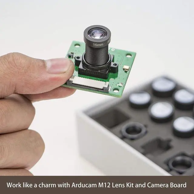 Alt view image 6 of 6 - M12 Mount Lens Holder Set, 8 Styles
