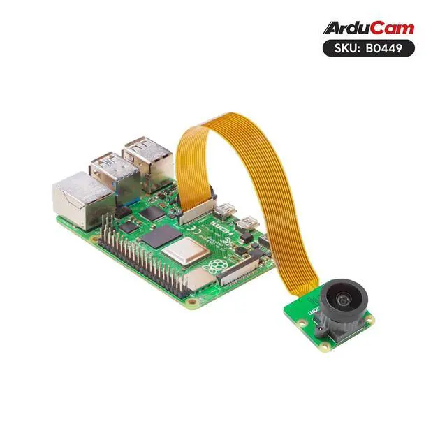 Alt view image 6 of 7 - for Raspberry Pi Camera 16MP IMX519 Camera Module with 120°(D) Wide Angle M12 Lens for Raspberry Pi and OpenHD