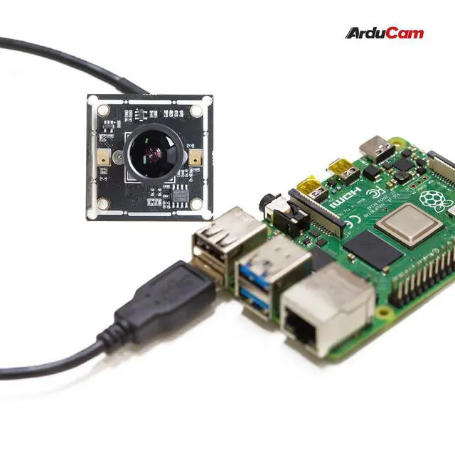 Alt view image 5 of 7 - 16MP Wide Angle USB Camera for Laptop, 1/2.8" CMOS IMX298 Mini UVC USB2.0 4K Video Webcam with Microphone, with 3.3ft/1m Cable