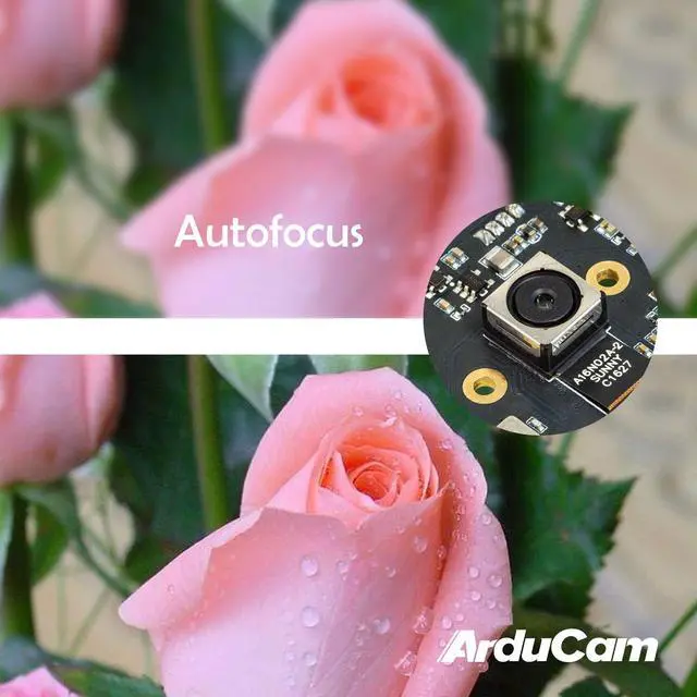 Alt view image 6 of 6 - 16MP Autofocus USB Camera for Computer with Microphone, 1/2.8" IMX298 Mini UVC USB2.0 4K Video Webcam, with 3.3ft/1m Cable for Windows, Linux, Android and Mac OS