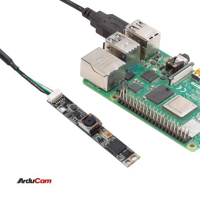 Alt view image 6 of 6 - IMX219 8MP Autofocus USB Camera Module, 3280(H)×2464(V)@30fps with Single Microphone for Linux, Windows, and Mac OS