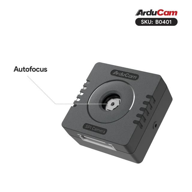Alt view image 3 of 7 - Mega 5MP SPI Camera, Autofocus Arduino Camera Module, Compatible with Any MCU, Arduino UNO Mega2560 Board, Raspberry Pi