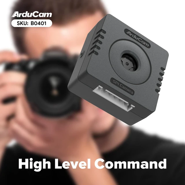 Alt view image 5 of 7 - Mega 5MP SPI Camera, Autofocus Arduino Camera Module, Compatible with Any MCU, Arduino UNO Mega2560 Board, Raspberry Pi