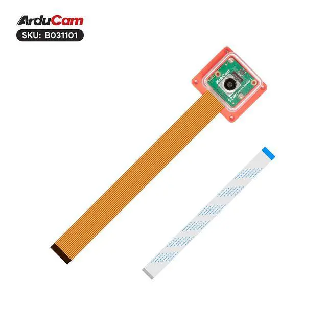 Alt view image 4 of 7 - for Raspberry Pi Camera Module 3 Wide, 120°(D) IMX708 Autofocus Pi Camera V3 with Case, Comes with15cm 15-22 Pin and 22-22 Pin FFC Cable
