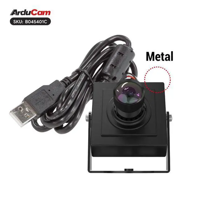 Alt view image 4 of 7 - 5MP HDR USB Camera Module, 101°(D) Wide Angle UVC Webcam with M12 Lens for Windows, Linux, Android, and Mac OS