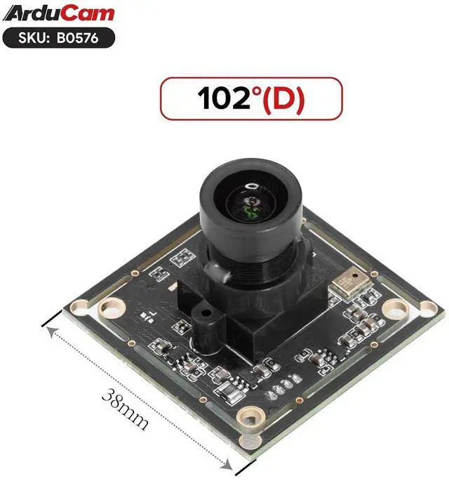 Alt view image 2 of 7 - USB Camera Module, 2MP Lightburn Camera, IMX662 Ultra Low Light USB2.0 Webcam