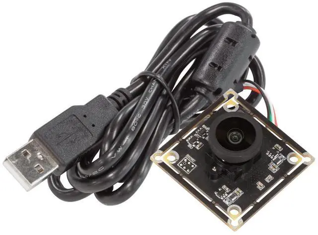 Main image of 12MP USB Camera Module, 4K@15fps Lightburn Camera with M12 Manual Focus Lens for Raspberry Pi, Windows, and Mac OS