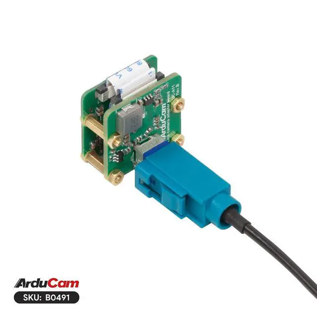 Alt view image 4 of 7 - Raspberry Pi Camera Kit, 8MP IMX219 FPD-Link SerDes V3Link, Support Up to 10m Extension