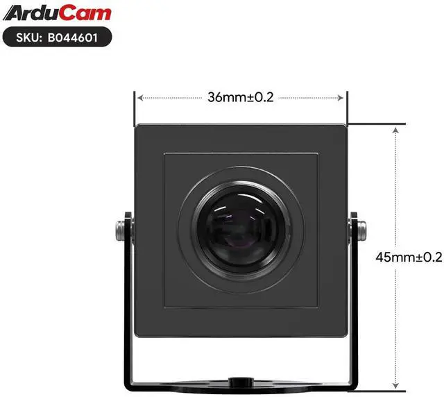 Alt view image 7 of 7 - 8MP HDR USB Camera Module, 101°(D) Wide Angle UVC Webcam with M12 Lens for PC, Raspberry Pi, Jetson Nano, and Other SBCs, Support Windows, Linux, Android, and Mac OS
