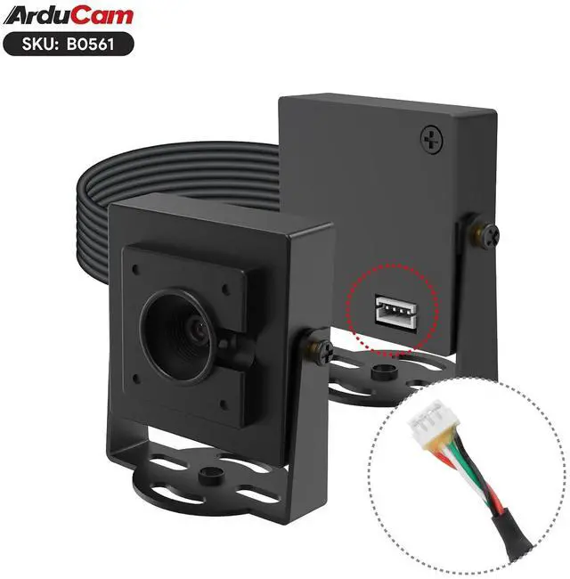 Alt view image 3 of 7 - 16MP USB Camera Module, AutoFocus Lightburn Camera, Support Digital PTZ, Compatible with Windows, Linux