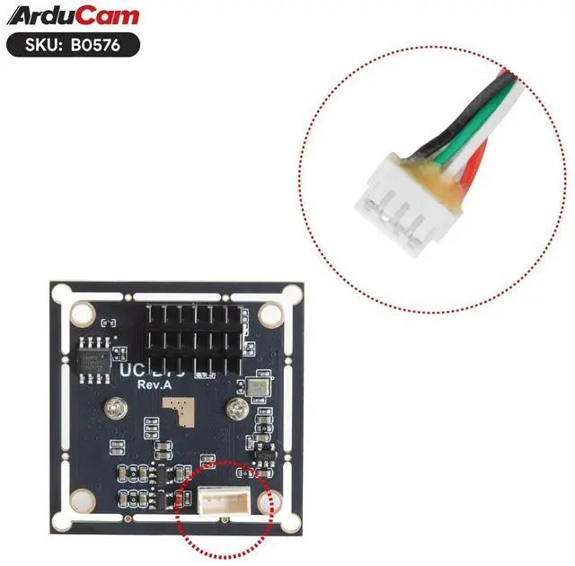 Alt view image 5 of 7 - USB Camera Module, 2MP Lightburn Camera, IMX662 Ultra Low Light USB2.0 Webcam