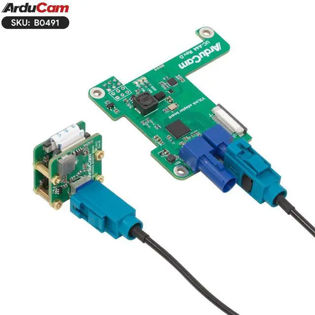 Alt view image 5 of 7 - Raspberry Pi Camera Kit, 8MP IMX219 FPD-Link SerDes V3Link, Support Up to 10m Extension