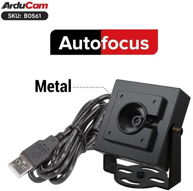 Alt view image 4 of 7 - 16MP USB Camera Module, AutoFocus Lightburn Camera, Support Digital PTZ, Compatible with Windows, Linux