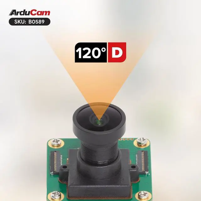 Main image of USB3.0 Camera Module, 60FPS@1080P High Speed USB Camera, 4K HDR Wide Angle Webcam with 145°D M12 Lens for Windows, Linux