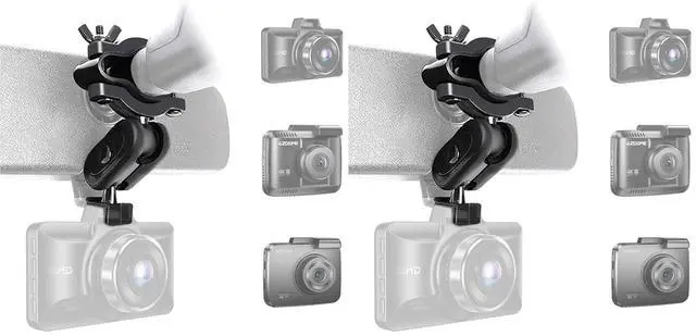 Main image of Dash Camera Mirror Mount Holder Kit, Dash Cam Mount M01 Pro, M01 Max, GS63H, GS63H Pro, GS63Pro Car Camera (Pack of 2)