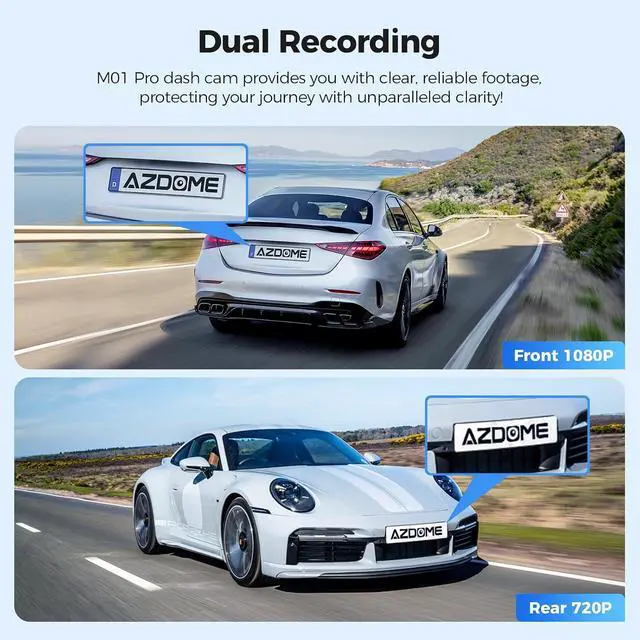 Alt view image 5 of 7 - M01 Pro dashcam and Type-C USB OBD Hardwire Kit enables 24-Hour Parking Monitoring to Continue Working Even When the Vehicle is Turned Off