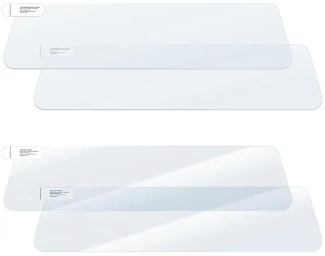 Main image of 12" HD & Anti-Glare Film for Rear View Mirror Camera, Car Interior Rearview Mirror Anti-Scratch Sticker Safe Driving Protective Film (4 Pieces in Pack, Suitable for PG17, PG17 Max and PG17 Pro)