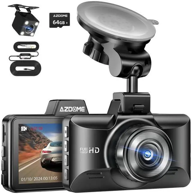 Main image of M01 Pro dashcam and 3-Lead Acc Hardwire Kit Type-C USB Port enables 24-Hour Parking Monitoring to Continue Working Even When the Vehicle is Turned Off