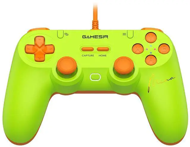 Main image of Tegenaria Lite Wired Game Controller For Switch, Android, iOS, PC, Steam With Retro 90s Design, Hall Effect Sticks, 1000Hz Polling Rate, Dual Rumble Motors, Mappable Back Buttons, Ultra-Low Latency, E