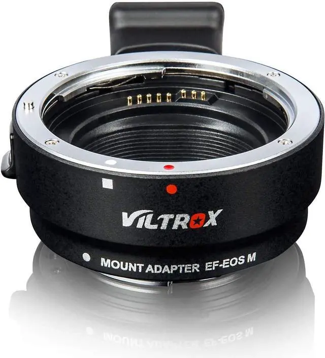 Main image of EF-EOS M Lens Mount Auto Focus Adapter, Compatible with Canon EF/EF-S Lens to Canon EOS M (EF-M Mount) Mirrorless Camera Body EOS M100 M50 M3 M10 M6 M5