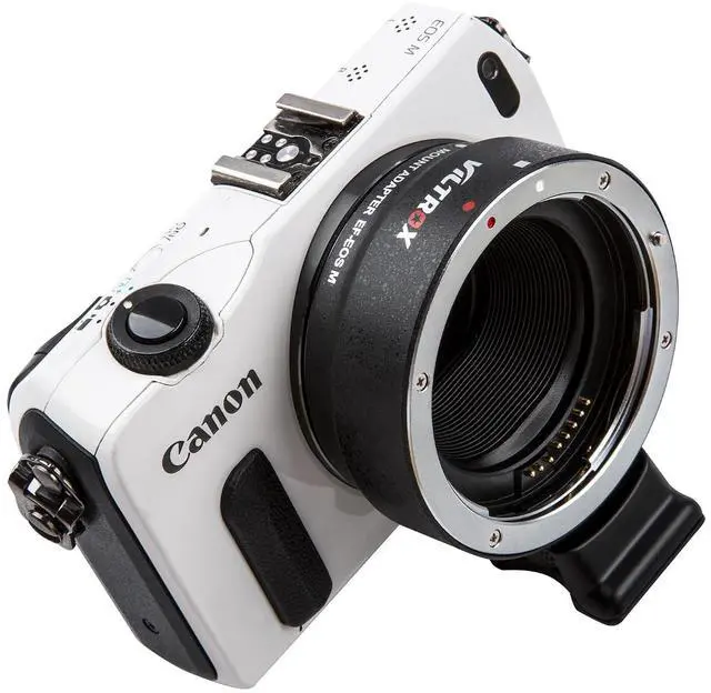 Alt view image 7 of 7 - EF-EOS M Lens Mount Auto Focus Adapter, Compatible with Canon EF/EF-S Lens to Canon EOS M (EF-M Mount) Mirrorless Camera Body EOS M100 M50 M3 M10 M6 M5