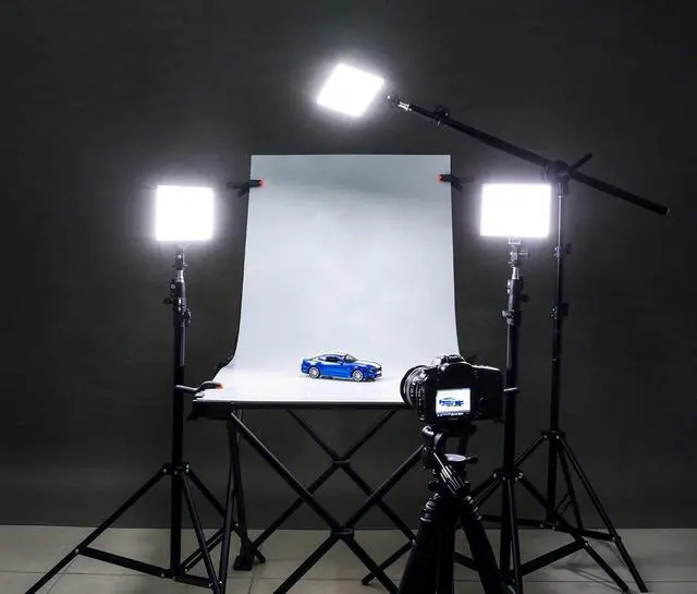 Alt view image 5 of 6 - L116T CRI95+ Super Slim Dimmable LED Light Panel,Bi-Color 3300K-5600K LED Video Light with LCD Control/Light Mount (NO Battery/No ac Adapter)