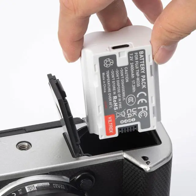 Main image of NP-W235 2400mAh Rechargeable Camera Battery, Type-C Charging Battery Compatible for Fujifilm X-T5/X-T4/X-H2/X-H2S/X-S20/GFX 100S/GFX 50SII