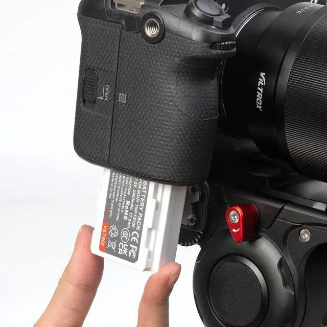 Alt view image 2 of 4 - NP-FZ100 Battery, 2400mAh 17.3Wh NP-FZ100 Camera Replacement Battery Back Compatible with Sony A7R V, A7 IV, A7S III A7R IV, A7R III, A7 III, A7C, A6600, A6700, FX3, ZV-E1