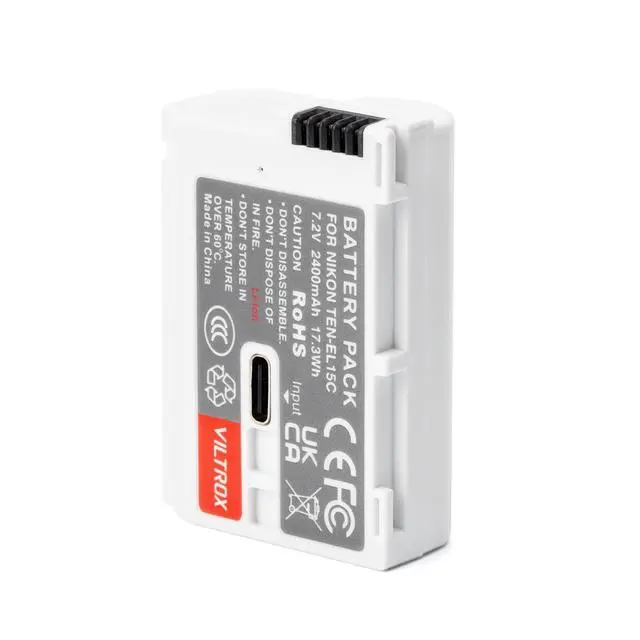 Alt view image 6 of 6 - Dual Battery Charger Station & EN-EL15C Rechargeable Batteries for Nikon Cameras