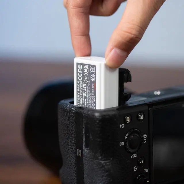 Alt view image 3 of 7 - NP-FW50 Lithium-Ion 1030mAh Rechargeable Battery, Updated USB-C Input Camera Battery for Sony A7S II, A7R II, ZV-E10, A7, A7S, A7R, A6400, A6500, A6300, A5000, A5100, A6000