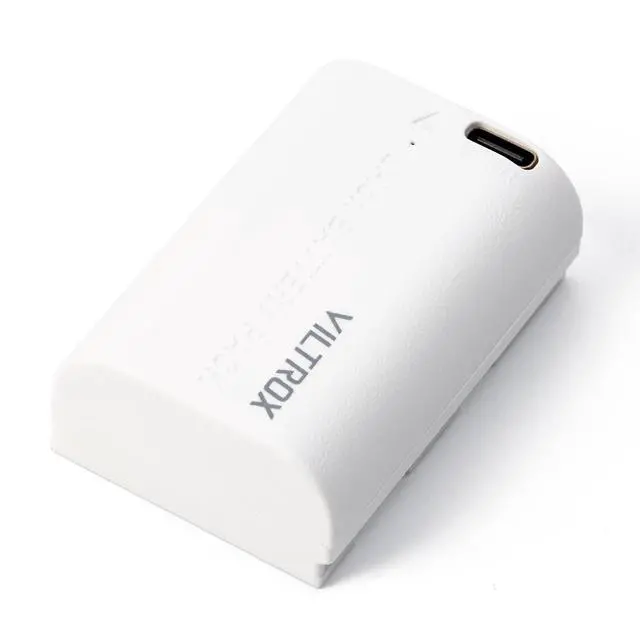 Alt view image 2 of 7 - LP-E6 2400mAh Rechargeable Camera Battery(16.8Wh) with Type-C Charging Compatible for Canon EOS 5D Mark IV/5D Mark III/5DS/5DSR7D Mark I1/7D/XC10/XC15 Replacement Battery