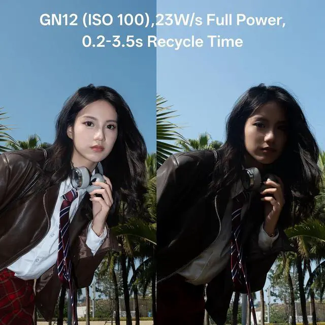 Alt view image 6 of 7 - 24W/s Retro Flash for Camera, 0.1-1.5s Recycle Small Camera Flash, 800mAh On Camera Mini Flash GN12 with 7 Levels, S1/S2 Optical Control for Sony Fujifilm Canon Nikon Olympus (Z1+)