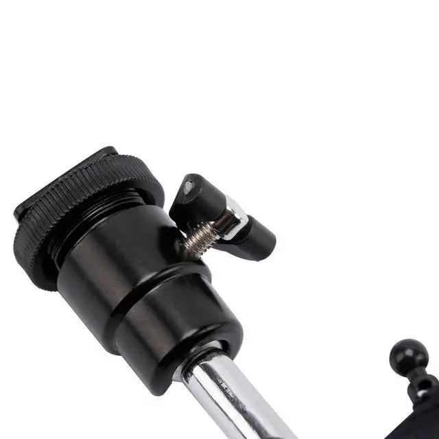 Alt view image 5 of 7 - Updated 50cm Hot Shoe Umbrella, DSLR Mirrorless Camera Protect Umbrella Rain Cover Protector Sunshade, Protects Camera from Rain, Bird Drop, Strong Sunlight, Snow, Waterproof Camera Umbrella