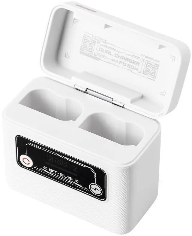 Main image of EN-EL15 Dual Battery Charger, 5500mAh Storage Station & 30W Fast Charge Hub for Nikon EN-EL15, 40.7Wh USB-C Dual Charging Case with Screen for Nikon Z f Z8 Z7II D800E D7500(BT-EL15)