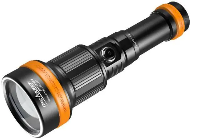 Main image of ZD710 MK2 Dive Light, 4°72° Zoom Beam Scuba Diving Flashlight, 150m Waterproof Underwater Torch