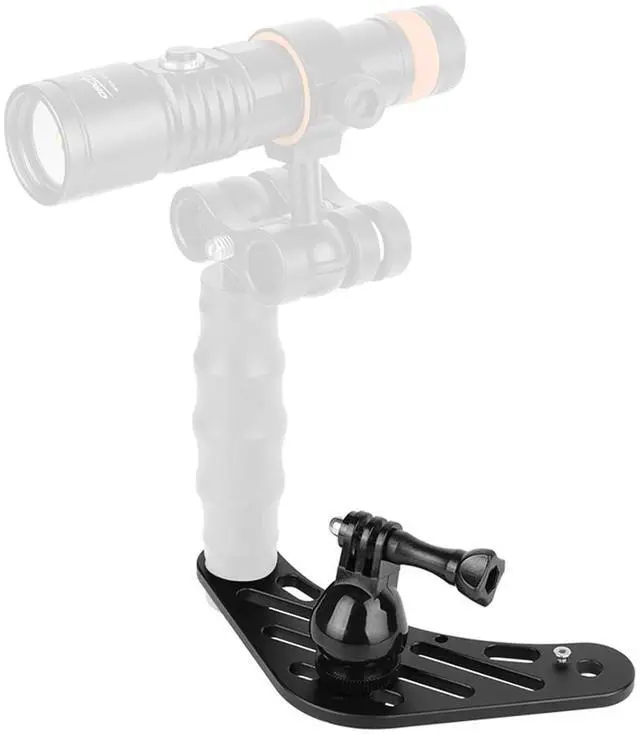 Main image of Mini ZJ17 Underwater Camera Base Plate Kit for Gopro and Hand-Grips, Universal Waterproof Video Stabilizer Holder, for Underwater Photography