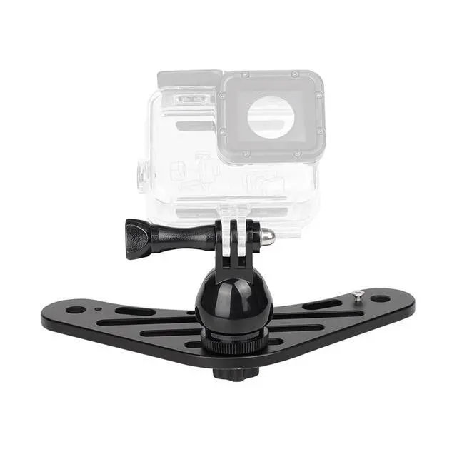 Alt view image 2 of 7 - Mini ZJ17 Underwater Camera Base Plate Kit for Gopro and Hand-Grips, Universal Waterproof Video Stabilizer Holder, for Underwater Photography