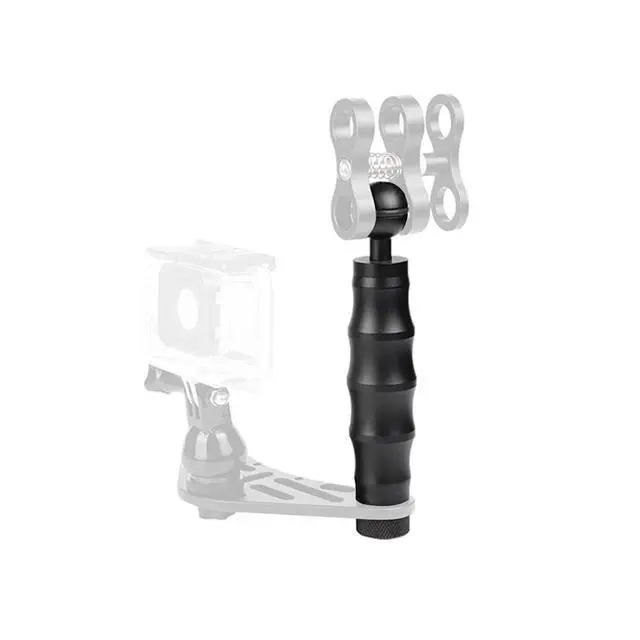 Alt view image 2 of 6 - ZJ12 Handle for Camera Tray, Universal Compatibility with Various Accessories, Easy Mounting of Ball Joint Clamps and Dive Lights for Underwater Photography