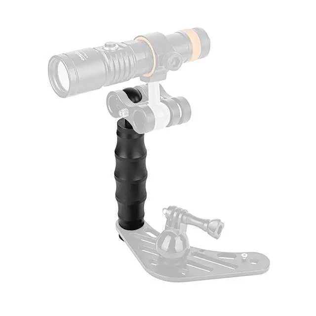 Alt view image 3 of 6 - ZJ12 Handle for Camera Tray, Universal Compatibility with Various Accessories, Easy Mounting of Ball Joint Clamps and Dive Lights for Underwater Photography